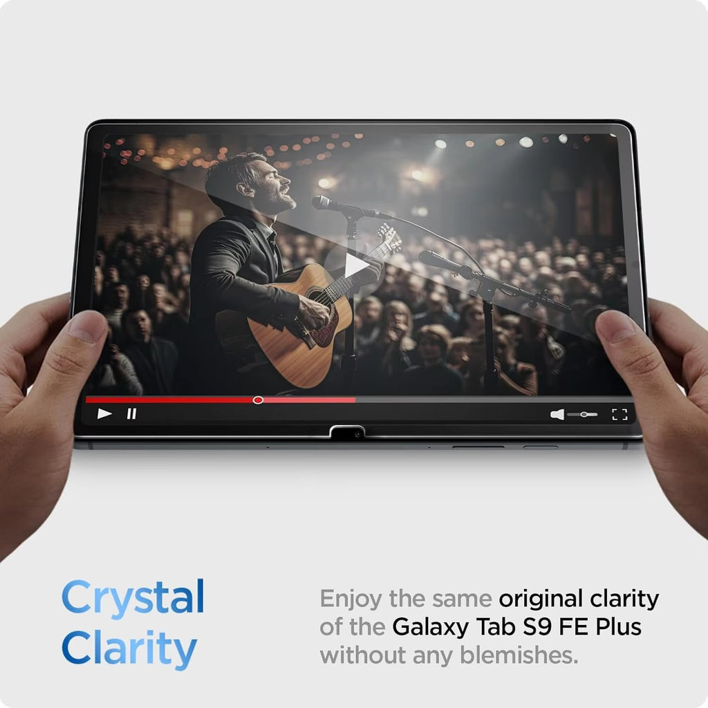 Tempered Glass Screen Protector for Samsung Galaxy Tab S9 Plus S9 FE Plus S10 Plus 12.4 Inch