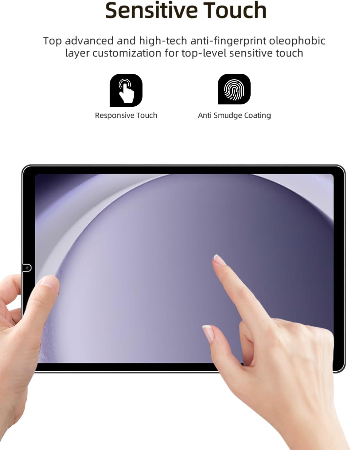Tempered Glass Screen Protector for Samsung Galaxy Tab A11 Plus 11 Inch