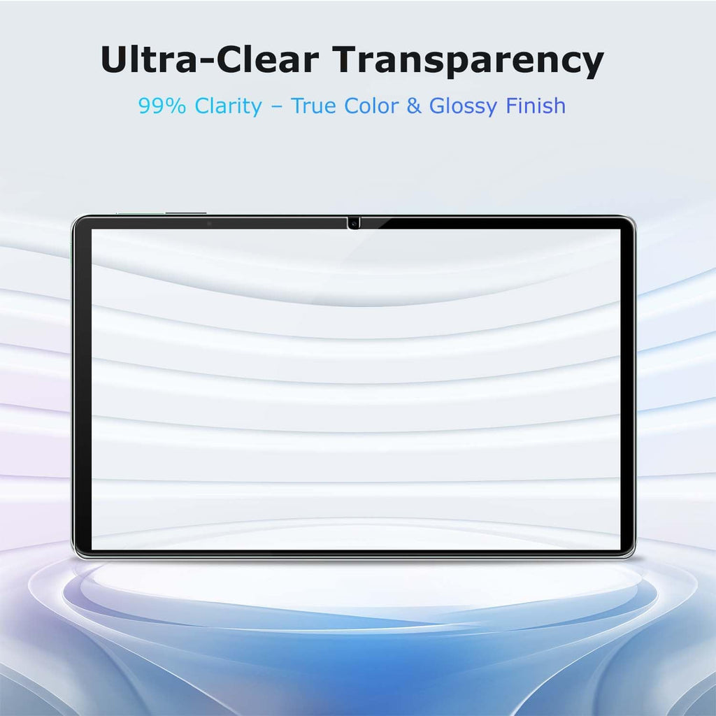 Tempered Glass Screen Protector for Samsung Galaxy Tab S10 Lite 10.9 Inch Transparent