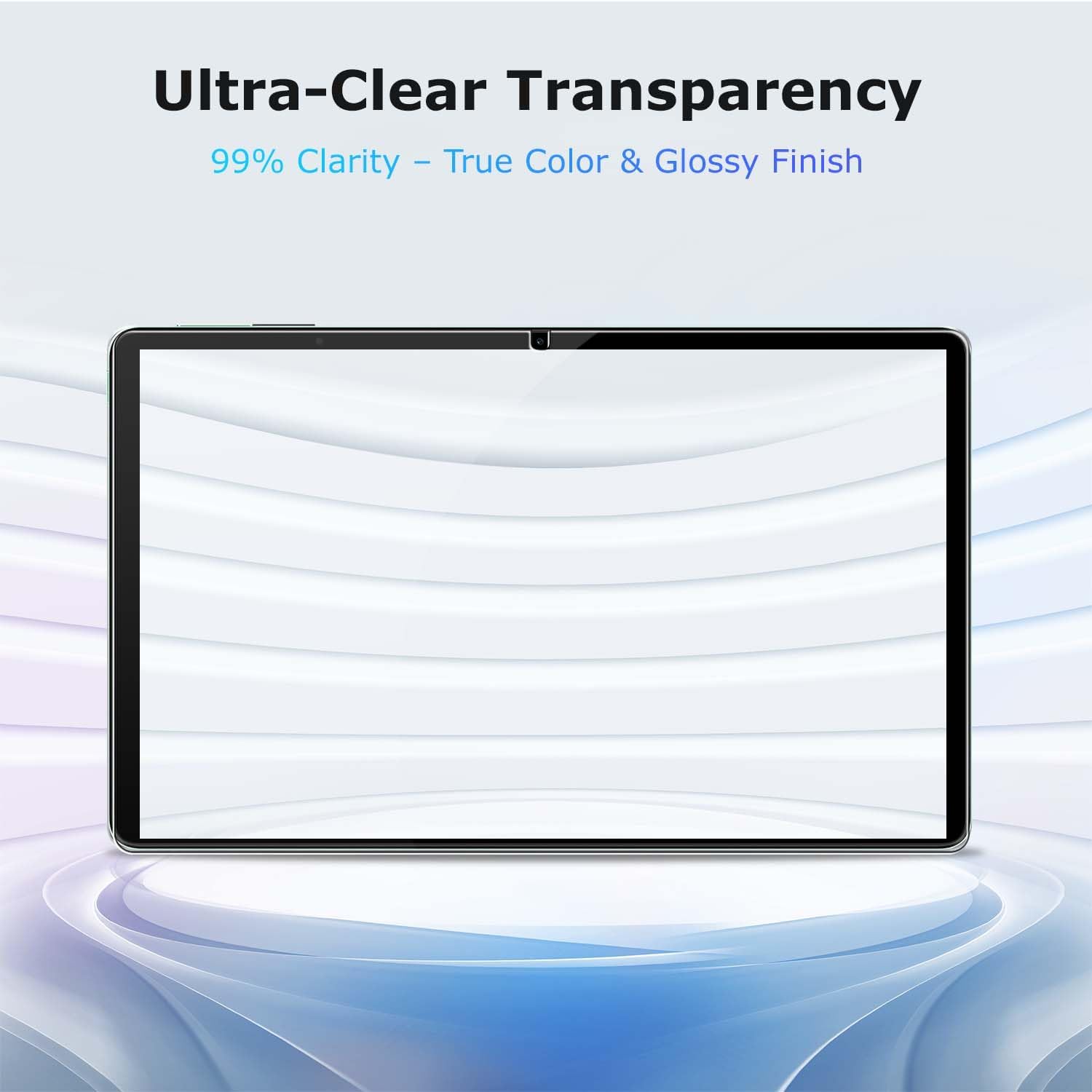 Tempered Glass Screen Protector for Samsung Galaxy Tab S10 Lite 10.9 Inch Transparent
