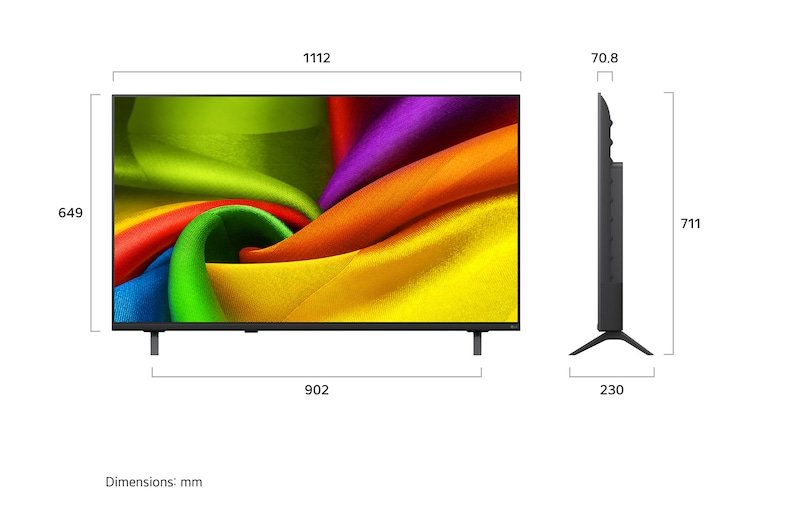 LG 50NU840B6LA 50" NANO 4K AI Smart TV