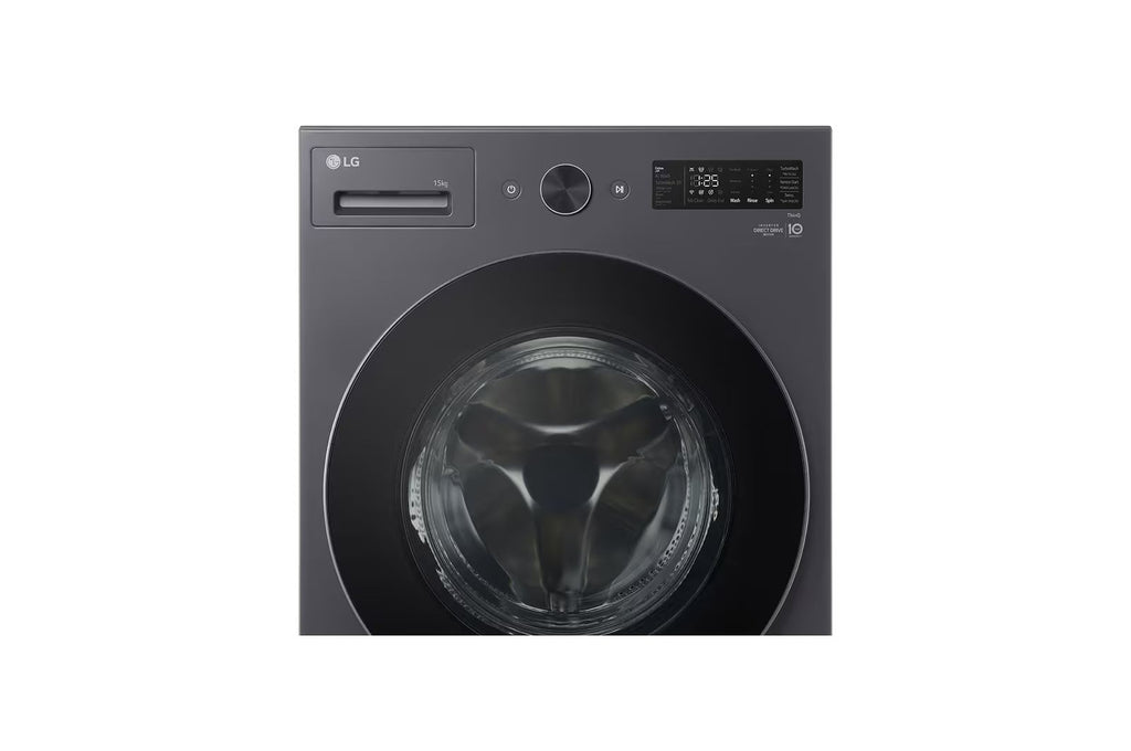 LG F0Z6DRP24 33.1 lb / 17.6 lb Front Load Washer Dryer Essence Graphite