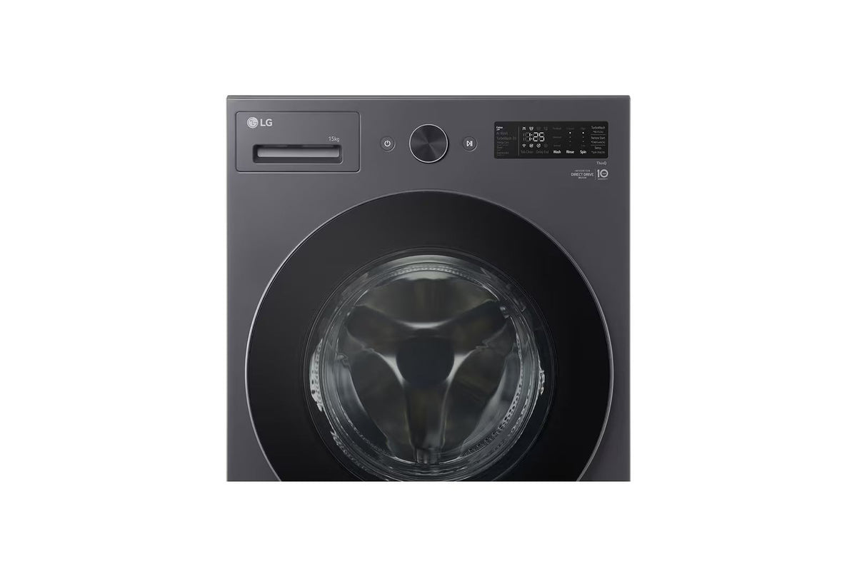 LG F0Z6DRP24 33.1 lb / 17.6 lb Front Load Washer Dryer Essence Graphite