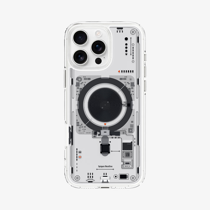 Ultra Hybrid MagSafe Case for iPhone 15 Pro Max Transparent Neo One Edition