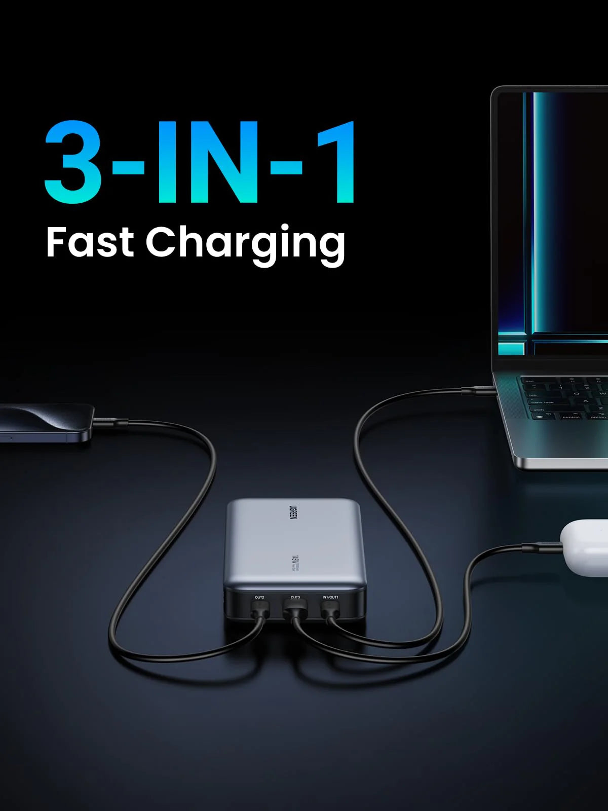 UGREEN PB205 90597 145W 25000mAh Laptop Power Bank