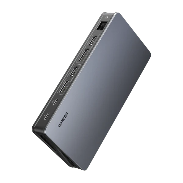 UGREEN CM615 90912 USB-C 9-in-1 Docking Station Dual HDMI DP 85W PD