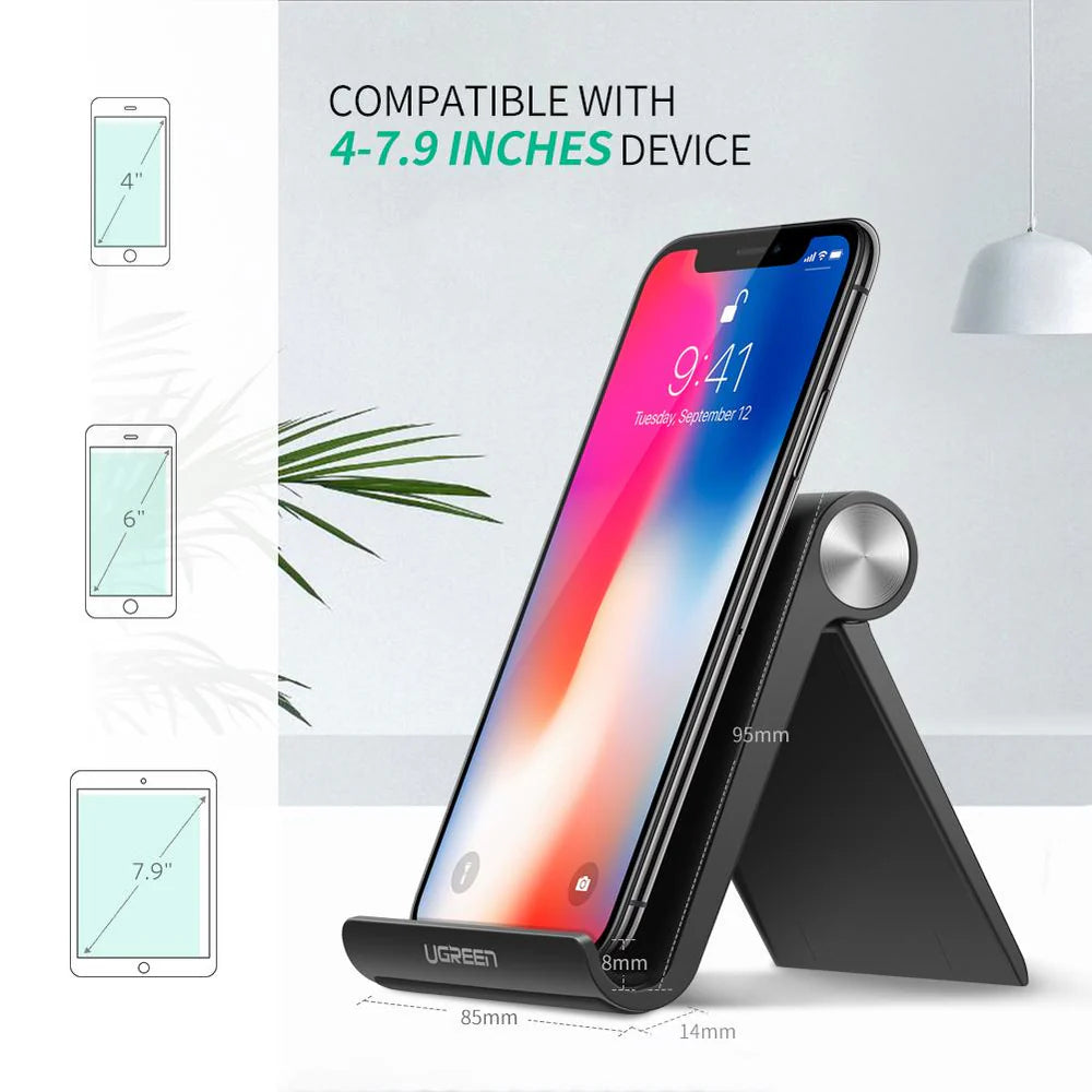 UGREEN LP106 30285 Portable Cell Phone Stand Holder White