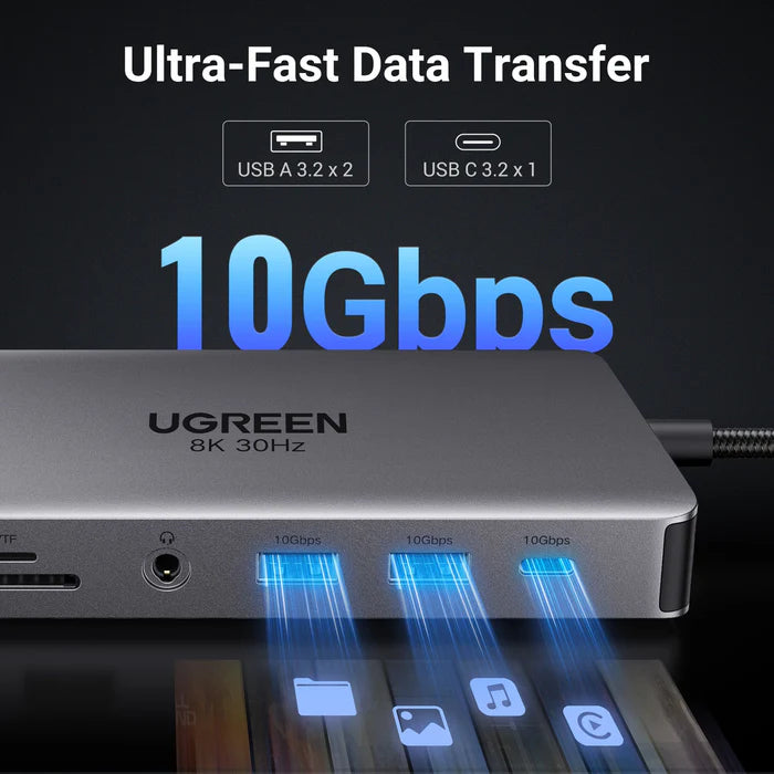 UGREEN Revodok Pro 211 CM681 15965 11-in-1 USB-C Hub