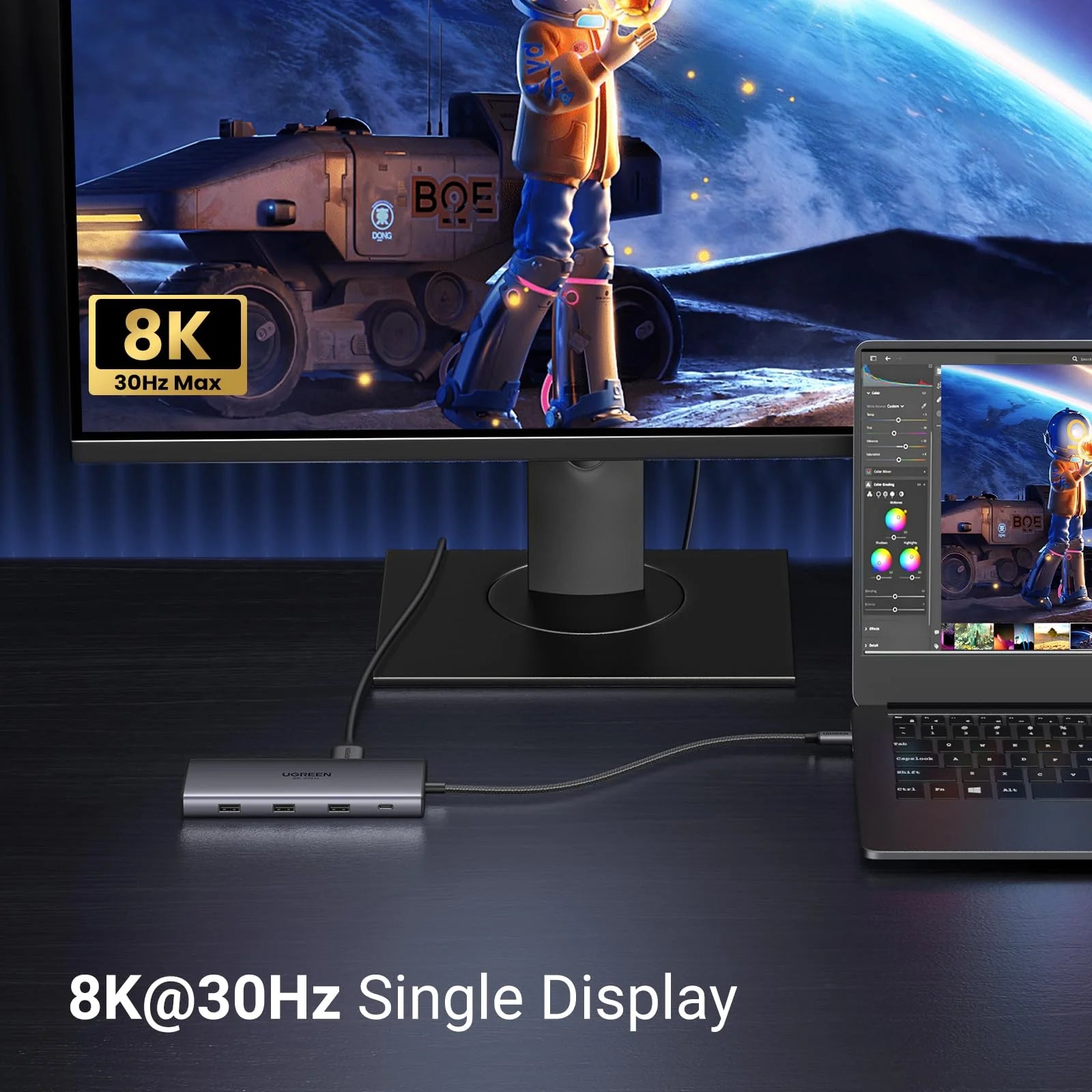 UGREEN CM639 15534 Revodok Pro 210 10-in-1 USB-C Hub