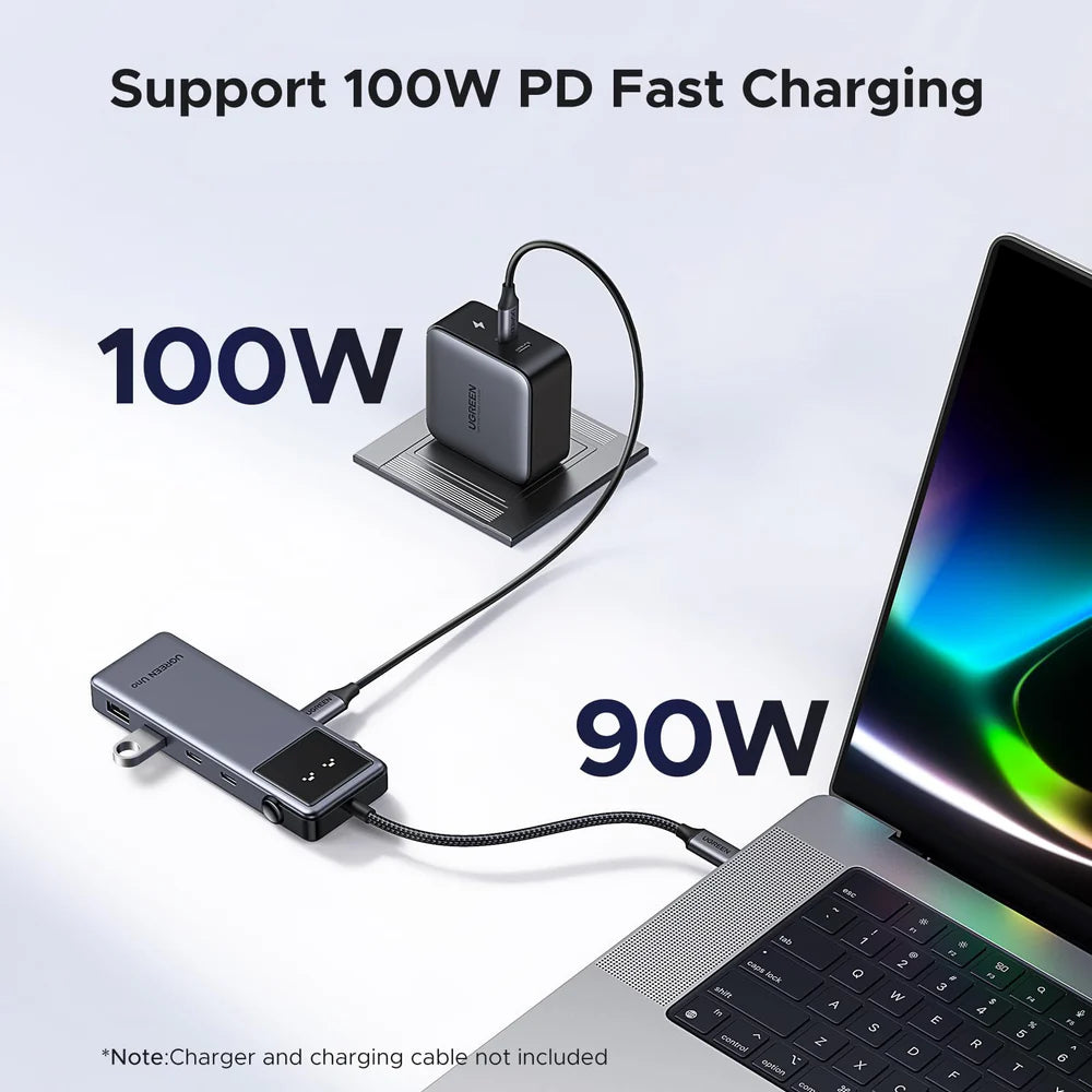 UGREEN CM888 35998 Uno 6-in-1 USB-C Hub 4K HDMI 100W PD