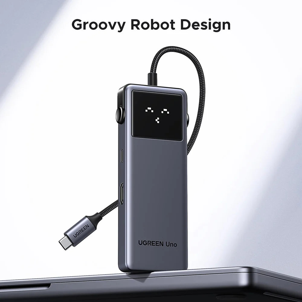 UGREEN CM888 35998 Uno 6-in-1 USB-C Hub 4K HDMI 100W PD