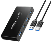UGREEN US216 30768 2 In 4 Out USB 3.0 Sharing Switch Box
