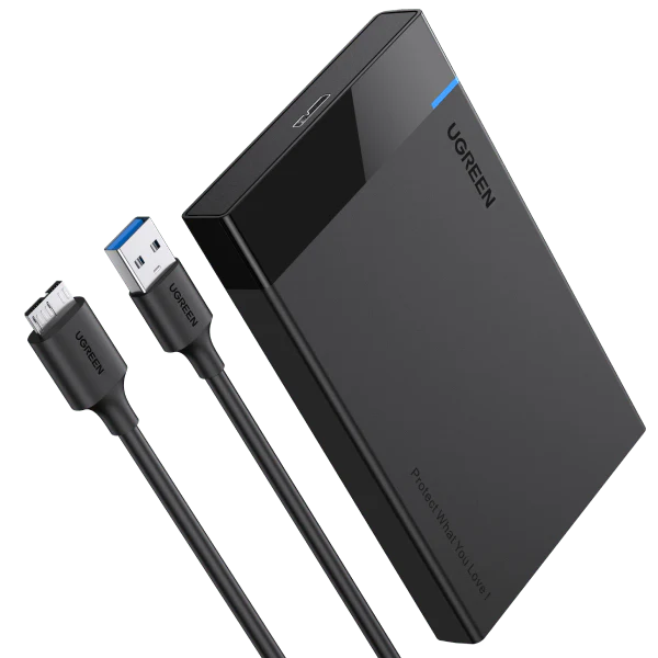 UGREEN USB 3.0 to SATA III 2.5 Inch Hard Drive Enclosure 5044