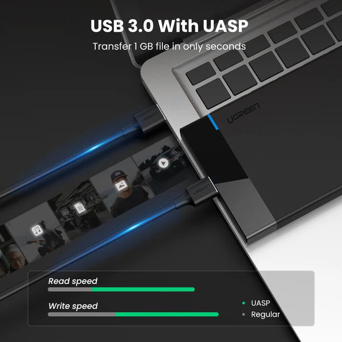 UGREEN USB 3.0 to SATA III 2.5 Inch Hard Drive Enclosure 5044