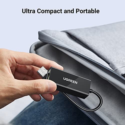 UGREEN CR110 20524 USB to Ethernet Adapter RJ45 Wired LAN Adapter 100Mbps