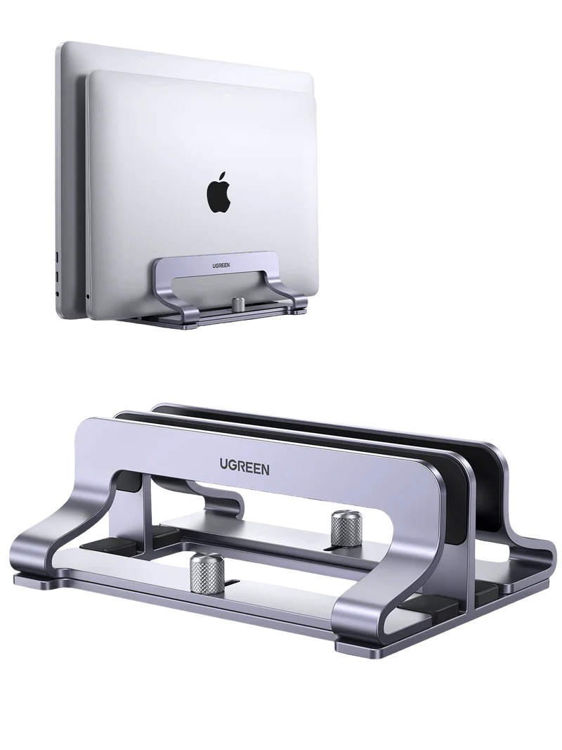 UGREEN 60643 Dual Slot Vertical Laptop Stand Holder