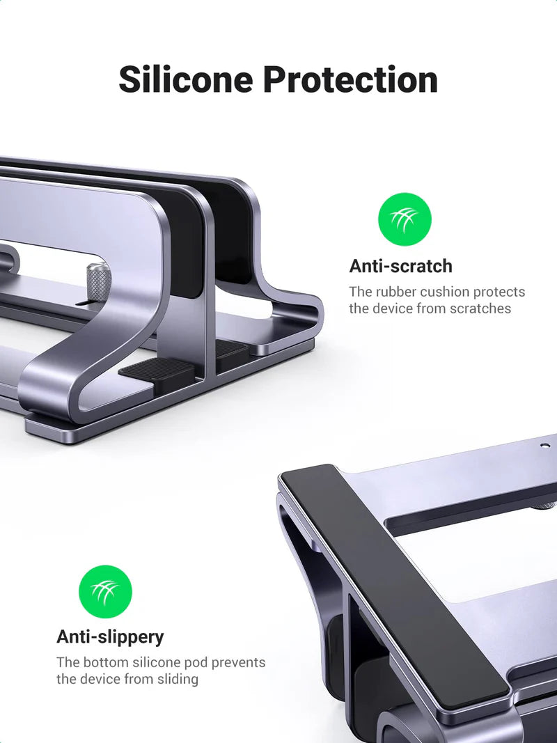 UGREEN 60643 Dual Slot Vertical Laptop Stand Holder