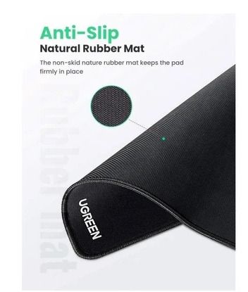 UGREEN LP575 90563 Anti-Slip Rubber Mouse Pad 11.4 x 8.9 in