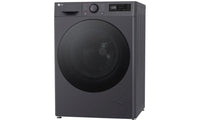 LG F4Y5EYGYPV 24.3 lb Front Load Washing Machine Platinum Silver