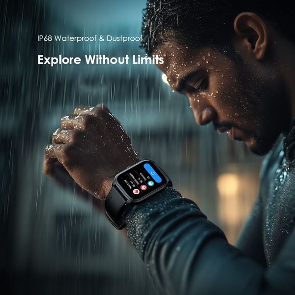 Oraimo Watch 5 Lite 2.01" HD IP68 Smart Watch OSW-804