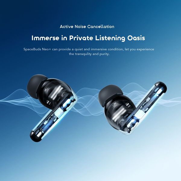 Oraimo SpaceBuds Neo+ ANC Wireless Earbuds OTW-323P