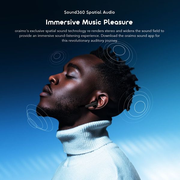 Oraimo SpaceBuds Neo+ ANC Wireless Earbuds OTW-323P