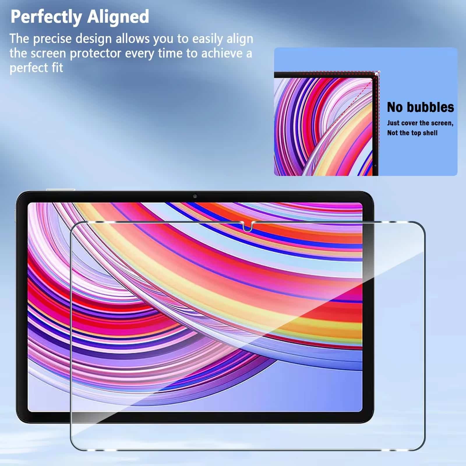 Tempered Glass Screen Protector for Xiaomi Redmi Pad Pro 12.1 Inch 2024
