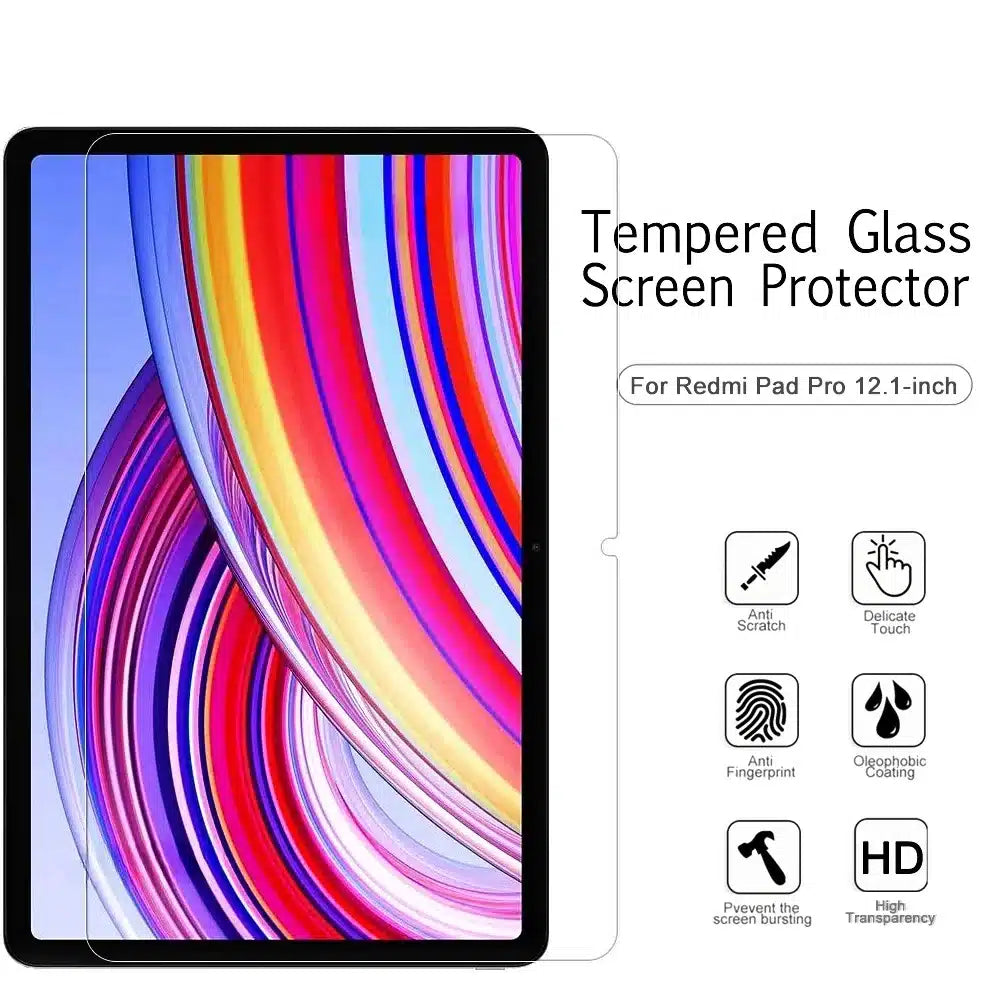 Tempered Glass Screen Protector for Xiaomi Redmi Pad Pro 12.1 Inch 2024