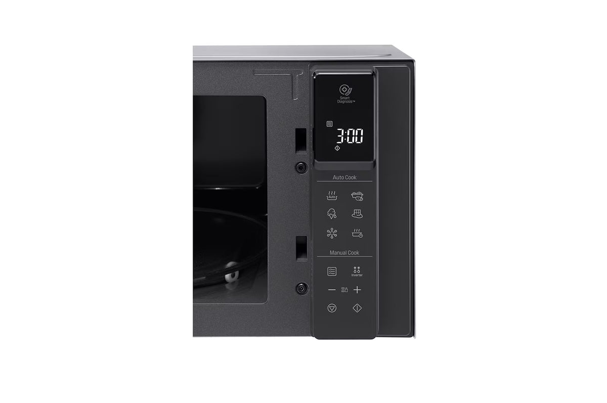 LG MS2595CIS 0.9 cu. ft. Solo Microwave Oven Silver
